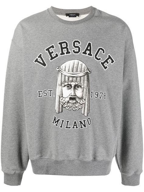 versace sweatshirt|Versace crew neck sweater.